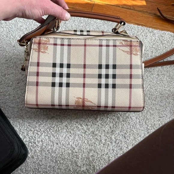 Burberry Beige and Brown Crossbody Bag - Picture 3 of 15